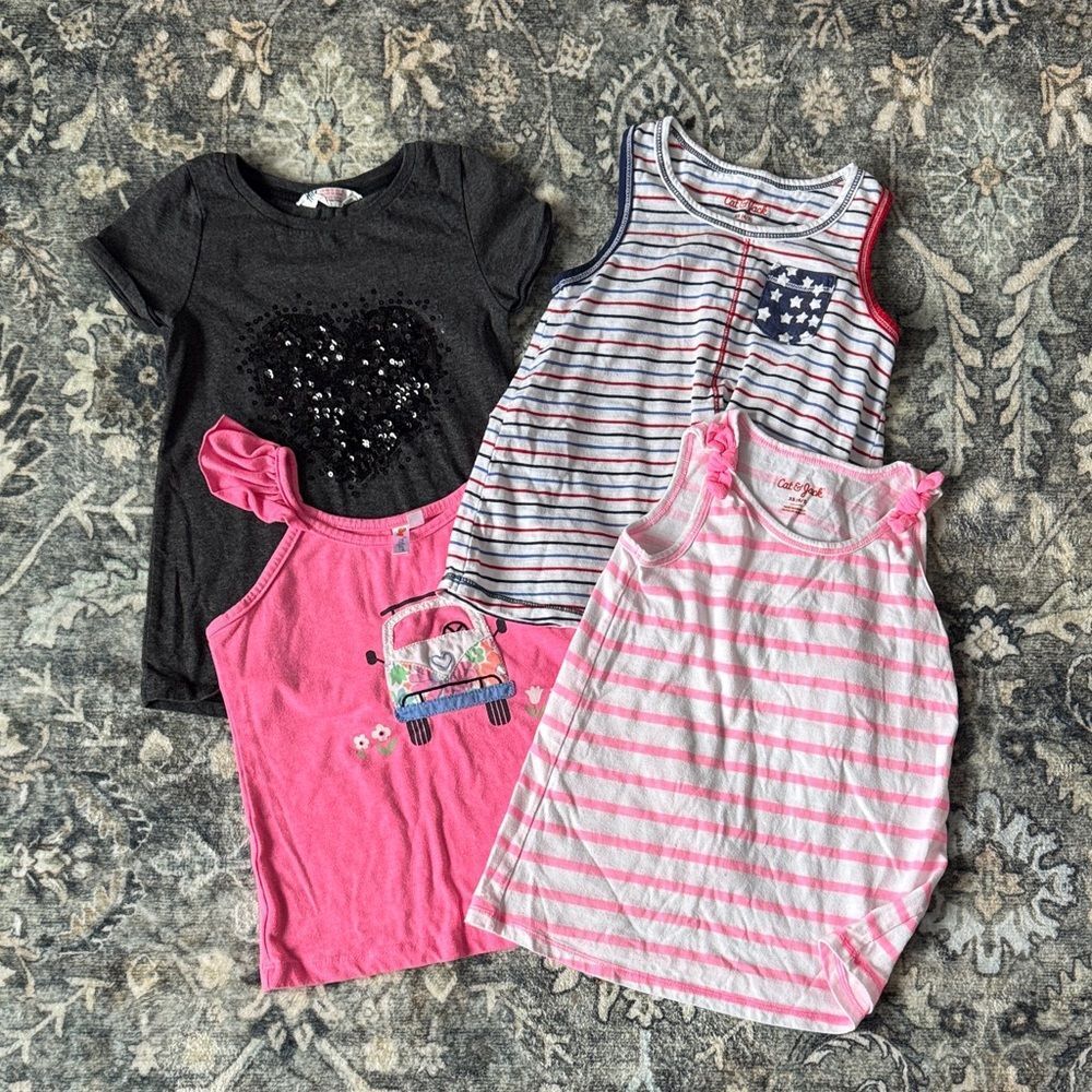 Bundle of 4 Toddler Tops